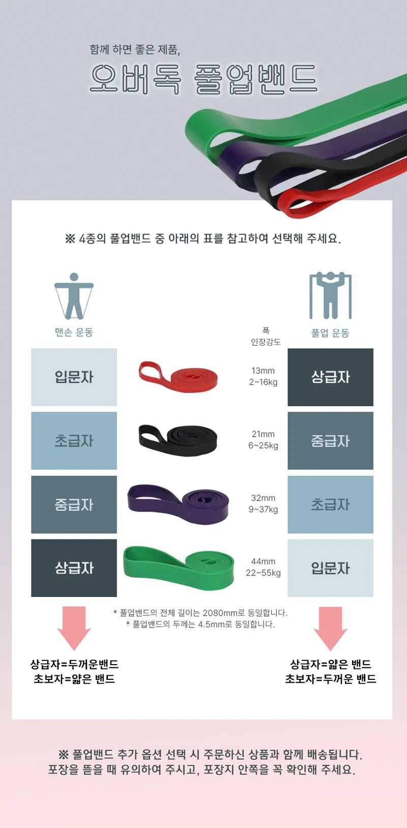 오버독 종류별 문틀철봉 상세 이미지 6